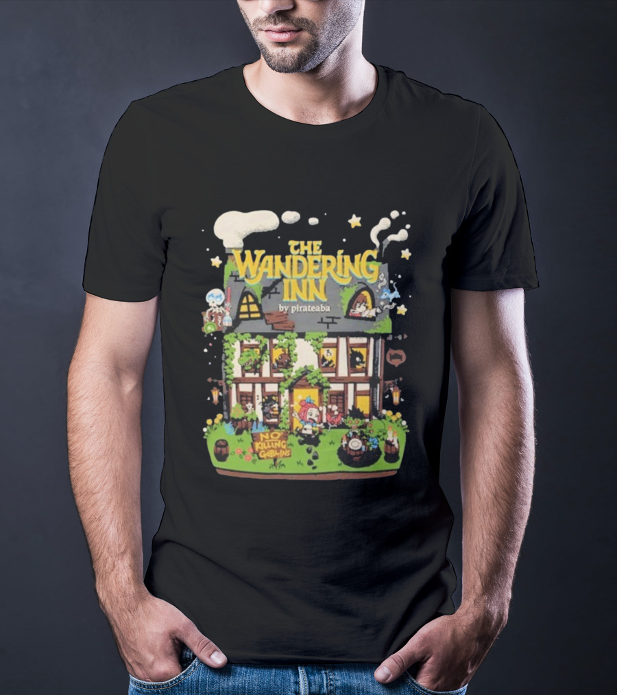 The Wandering Inn By Pirateaba No Killing Goblins House Scene T-Shirt