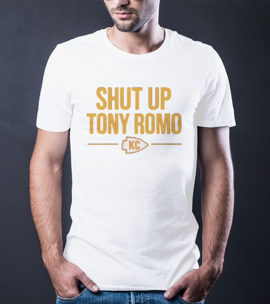 Shut Up Tony Romo KC Chiefs T-Shirt