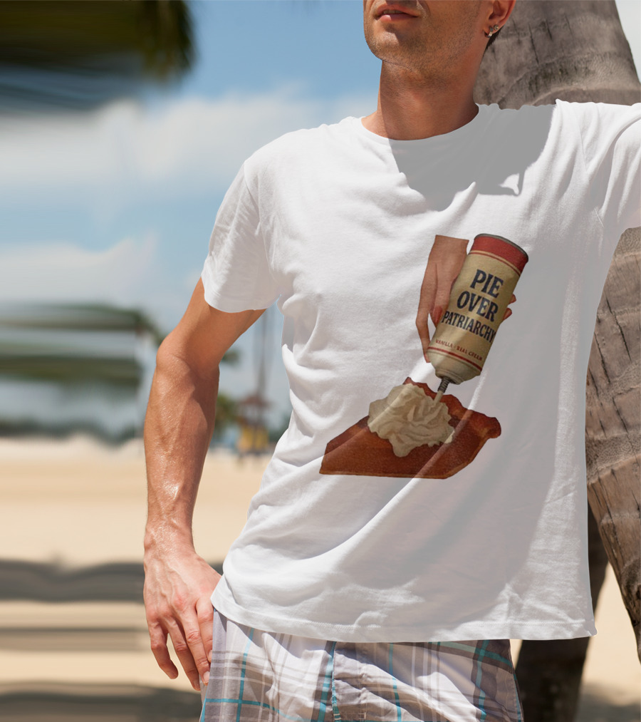 Pie Over Patriarchy Feminist Empowerment Thanksgiving Trend T-Shirt