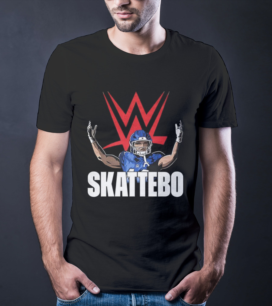 WWE Skattebo New York Giants 2025 T-Shirt