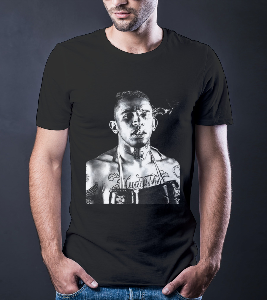 Carlos Prates The Nightmare MMA Muay Thai Tattoo Ink Portrait T-Shirt