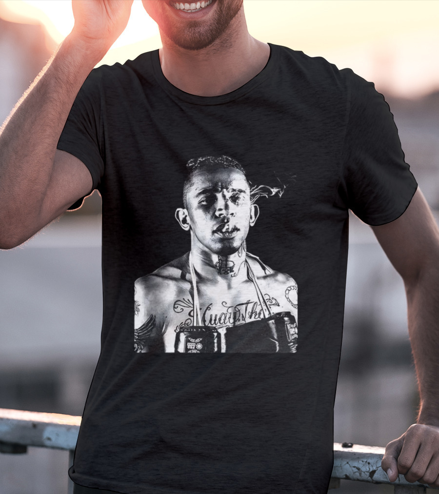 Carlos Prates The Nightmare MMA Muay Thai Tattoo Ink Portrait T-Shirt