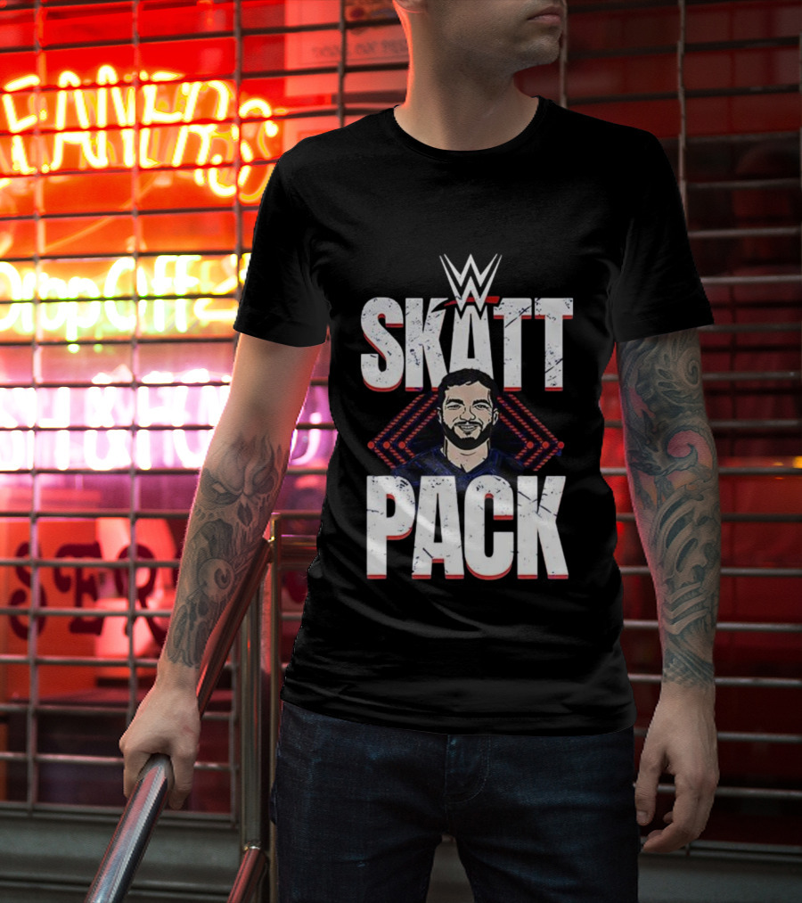 WWE Skatt Pack Cam Skattebo New York Giants 2025 T-Shirt