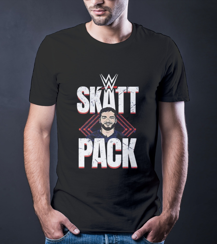 WWE Skatt Pack Cam Skattebo New York Giants 2025 T-Shirt