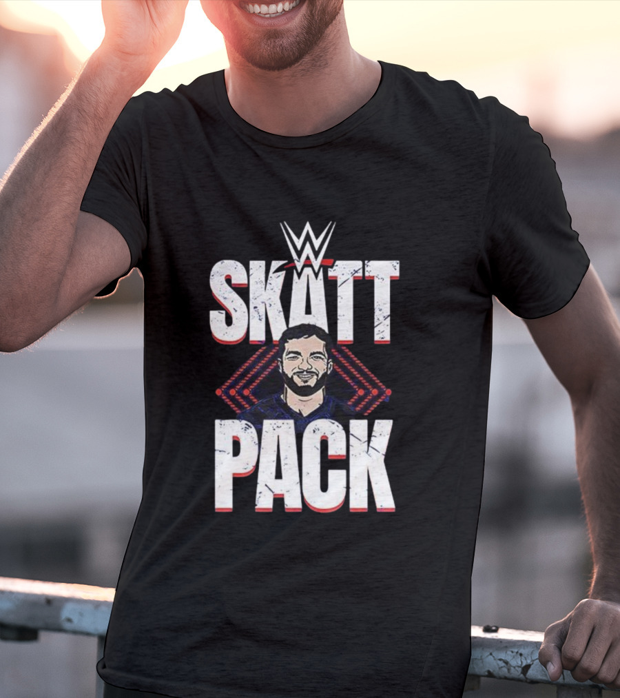 WWE Skatt Pack Cam Skattebo New York Giants 2025 T-Shirt