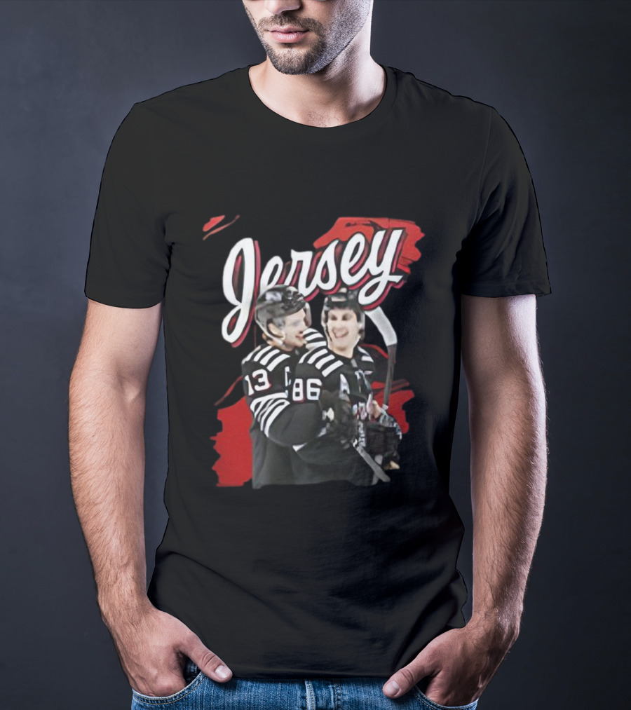 Jersey New Jersey Devils Players Celebration Bye Bye Tour T-Shirt