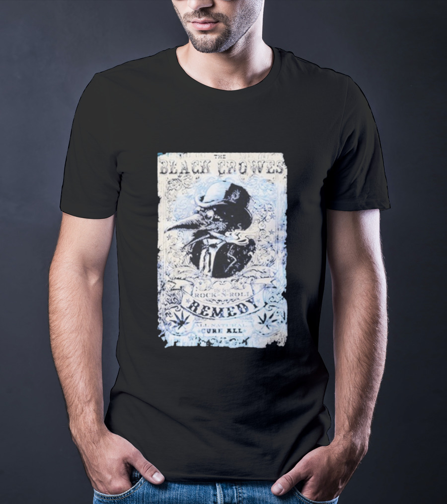 The Black Crowes Rock N Roll Remedy All Natural Cure All T-Shirt