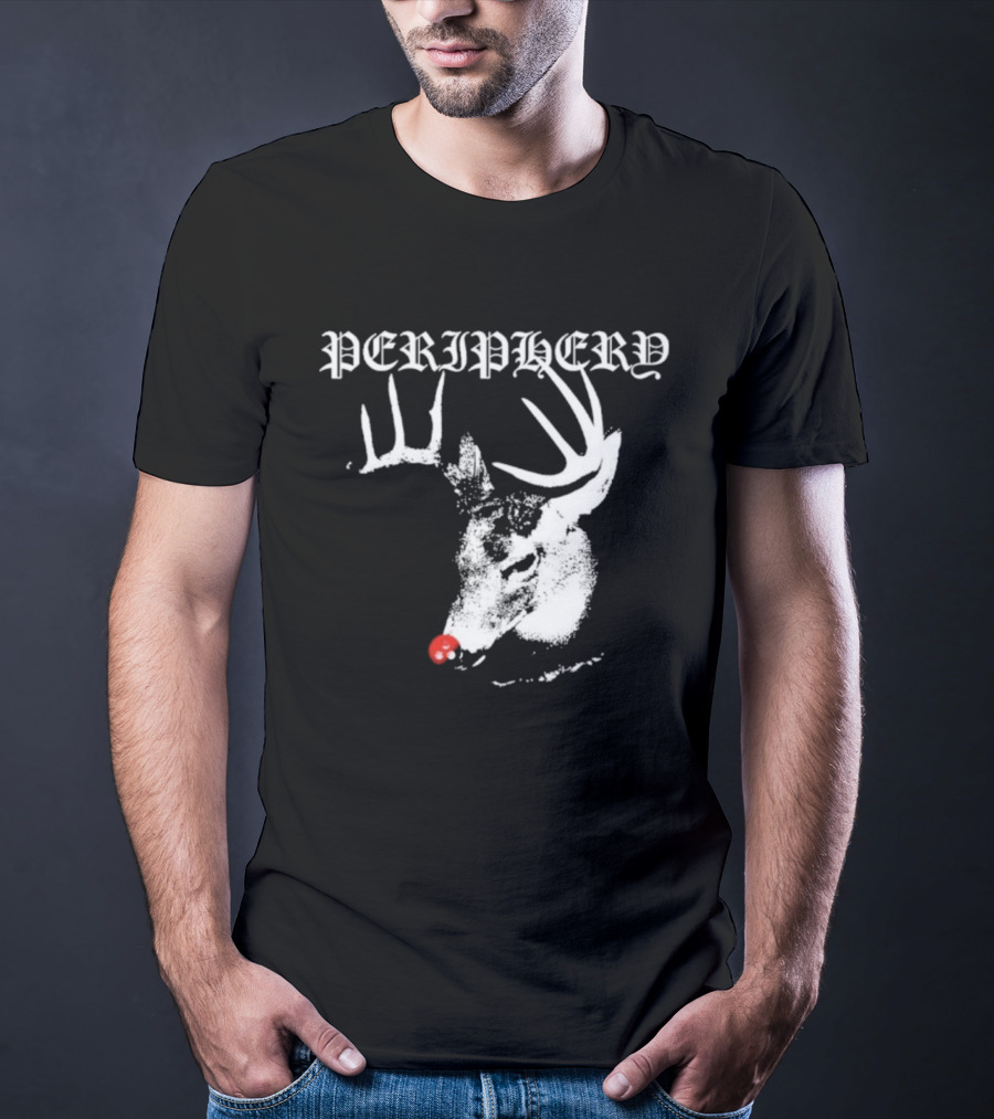 Periphery Rudolph Reindeer Christmas Design T-Shirt