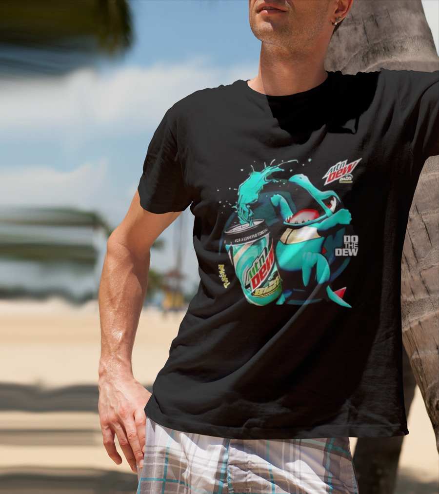 Mountain Dew Baja Blast Do The Dew Animation T-Shirt
