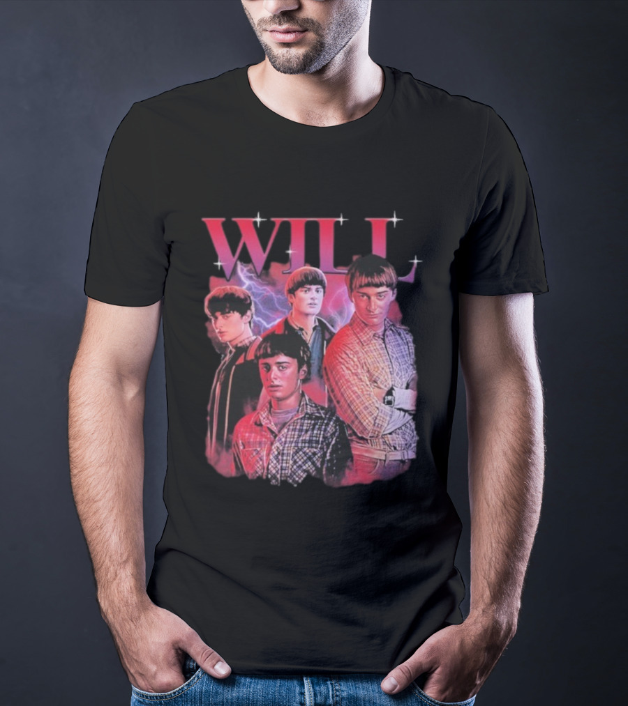 Will Stranger Things Iconic Character Tribute T-Shirt