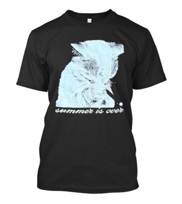 Will Mahony Summer Is Over Cat T-Shirt