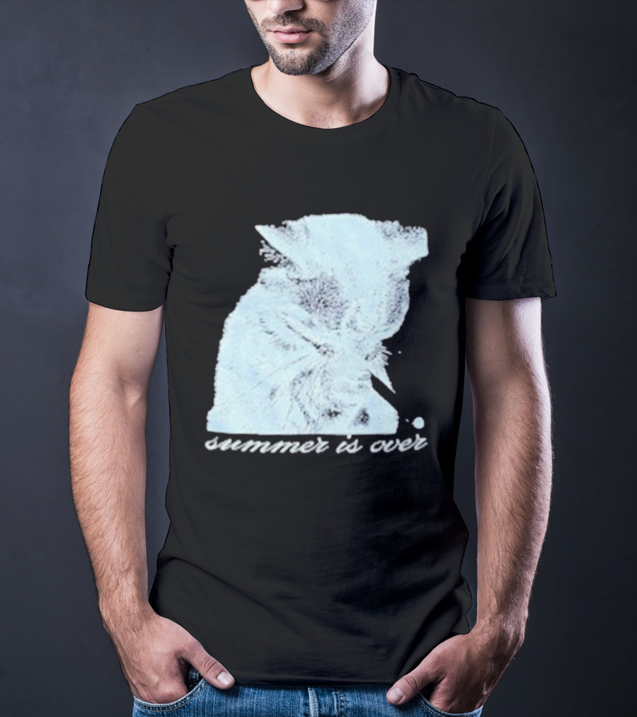 Will Mahony Summer Is Over Cat T-Shirt