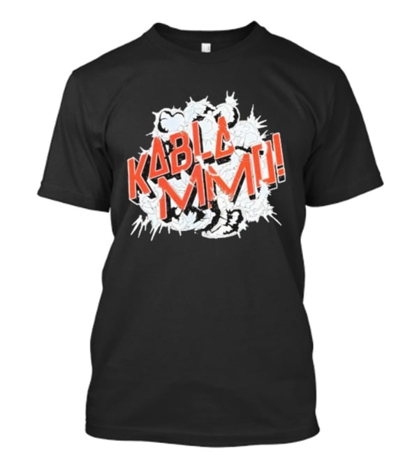 Kablammo Explosive Graphic Text Burst T-Shirt