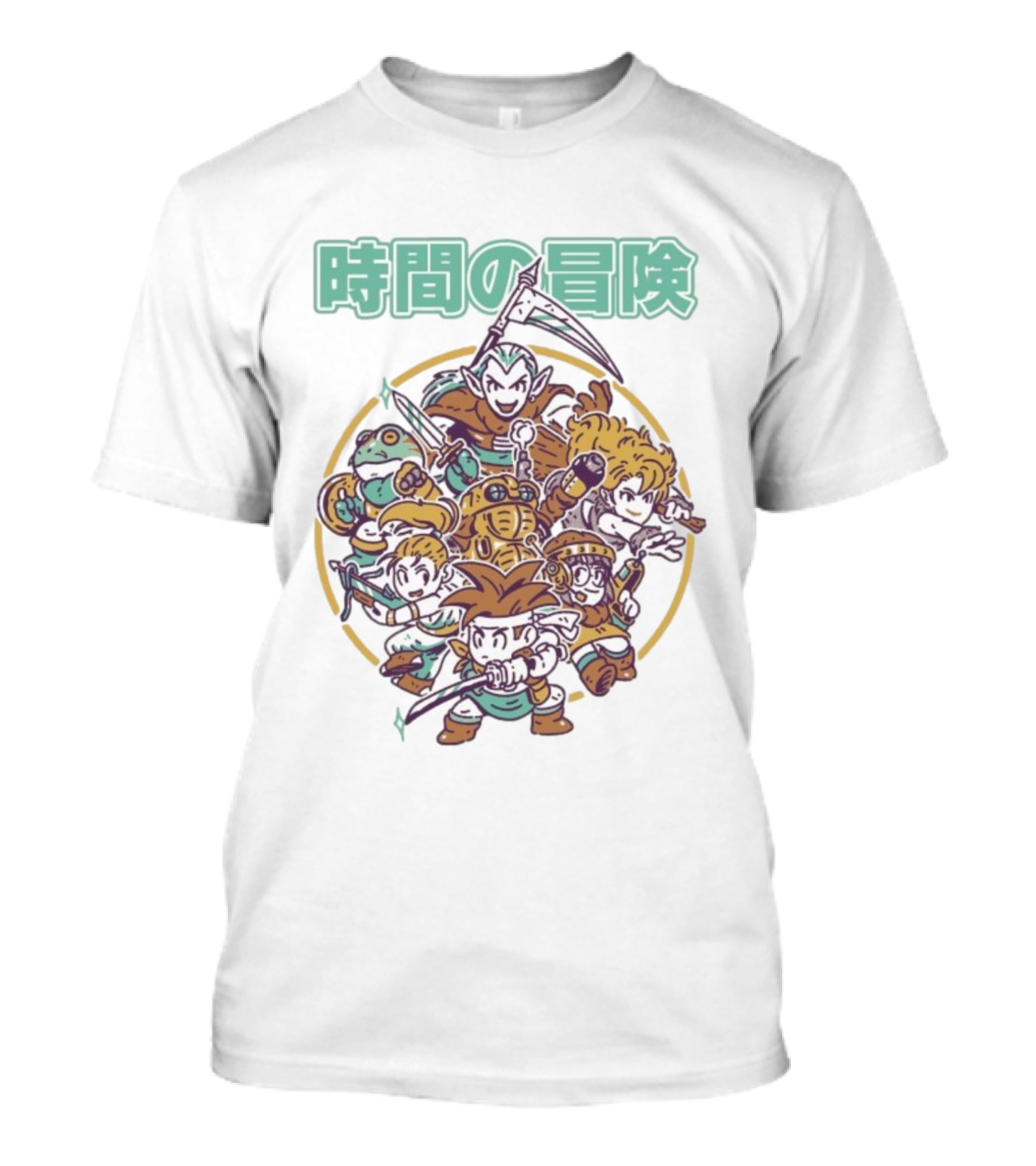 Henrique Torres Adventure Retro Gaming Elements T-Shirt