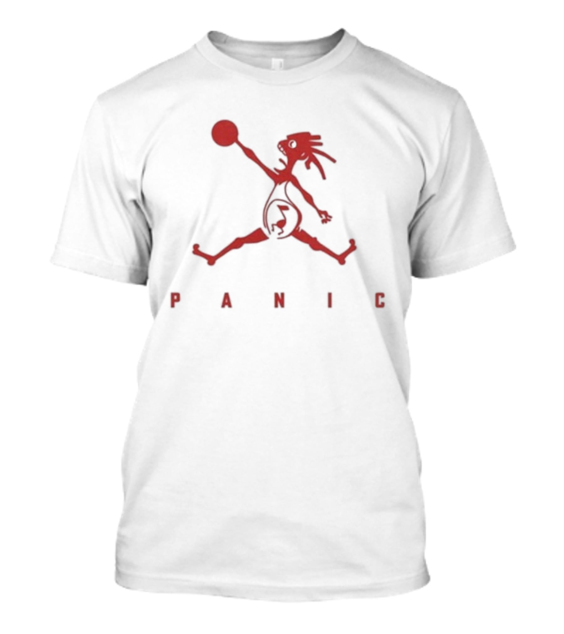 Panic Iconic Jumpman Basketball Tribute T-Shirt