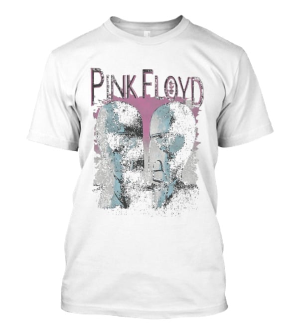 Pink Floyd Division Bell Album Cover Art Faces T-Shirt