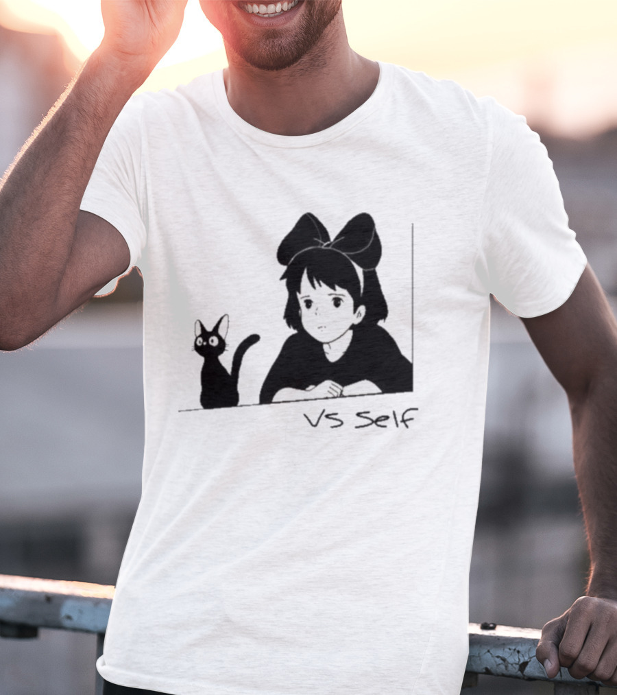 Vs Self Witch Cat Kiki’s Delivery Service Ursula T-Shirt