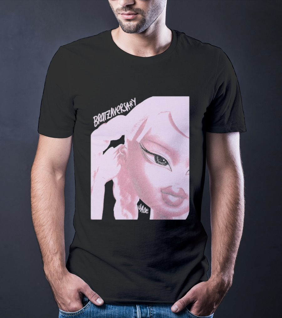 Bratz Jade Glam Bratzaversary Pink Sparkle Aesthetic T-Shirt