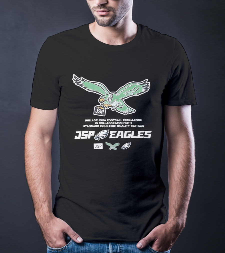 JSP Standard Issue Philadelphia Eagles Fly Fight Win T-Shirt