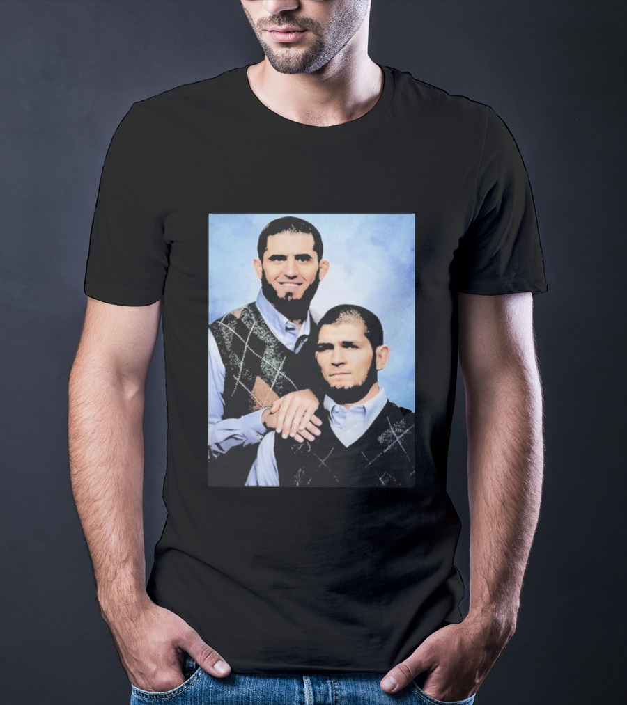 Islam Makhachev Step Brothers UFC 322 Comedy Tribute T-Shirt
