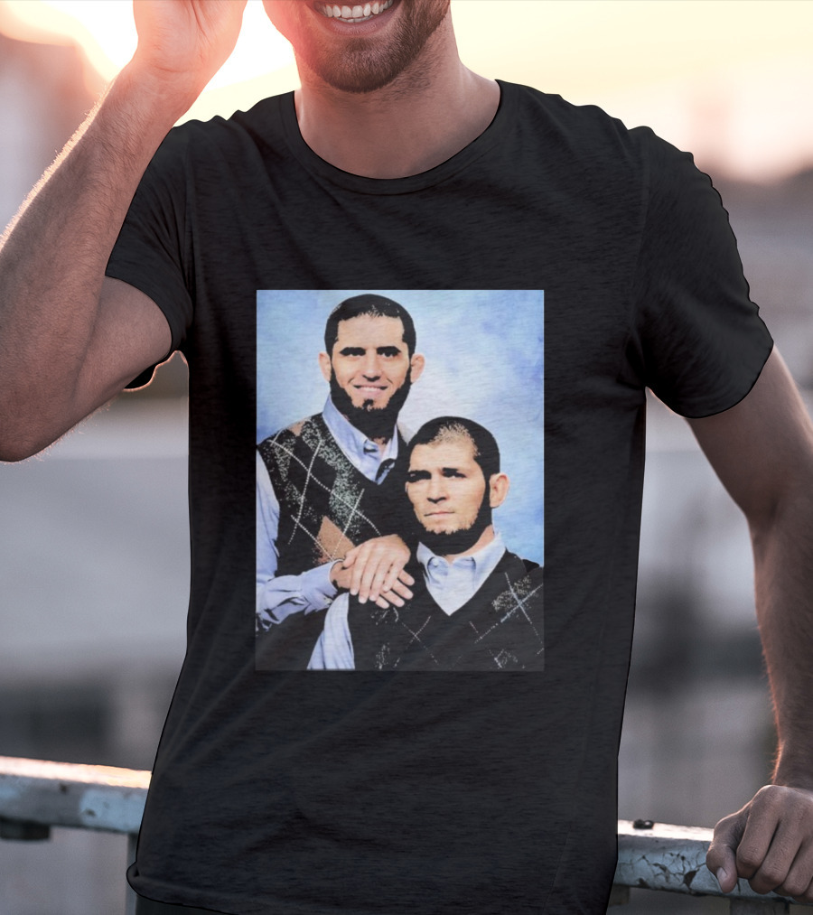 Islam Makhachev Step Brothers UFC 322 Comedy Tribute T-Shirt