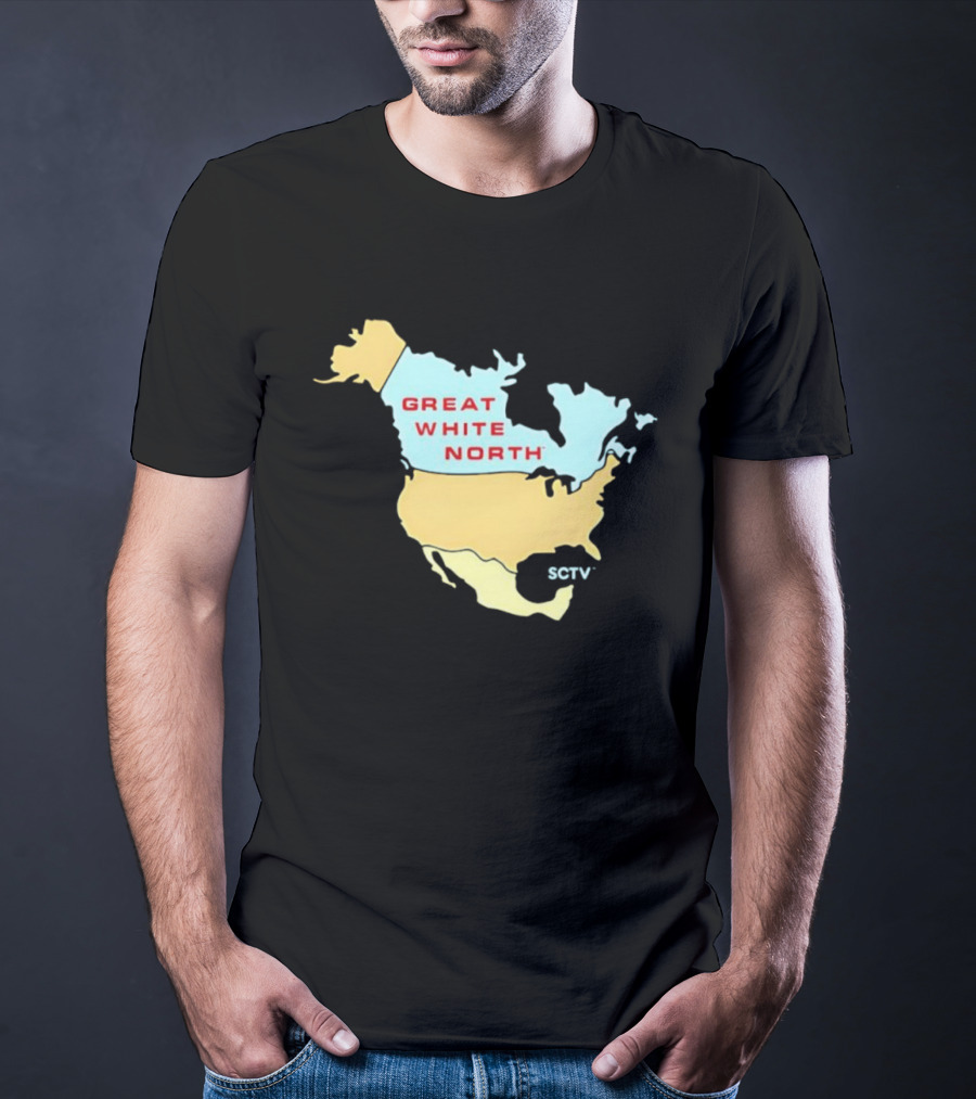 SCTV Great White North Map T-Shirt