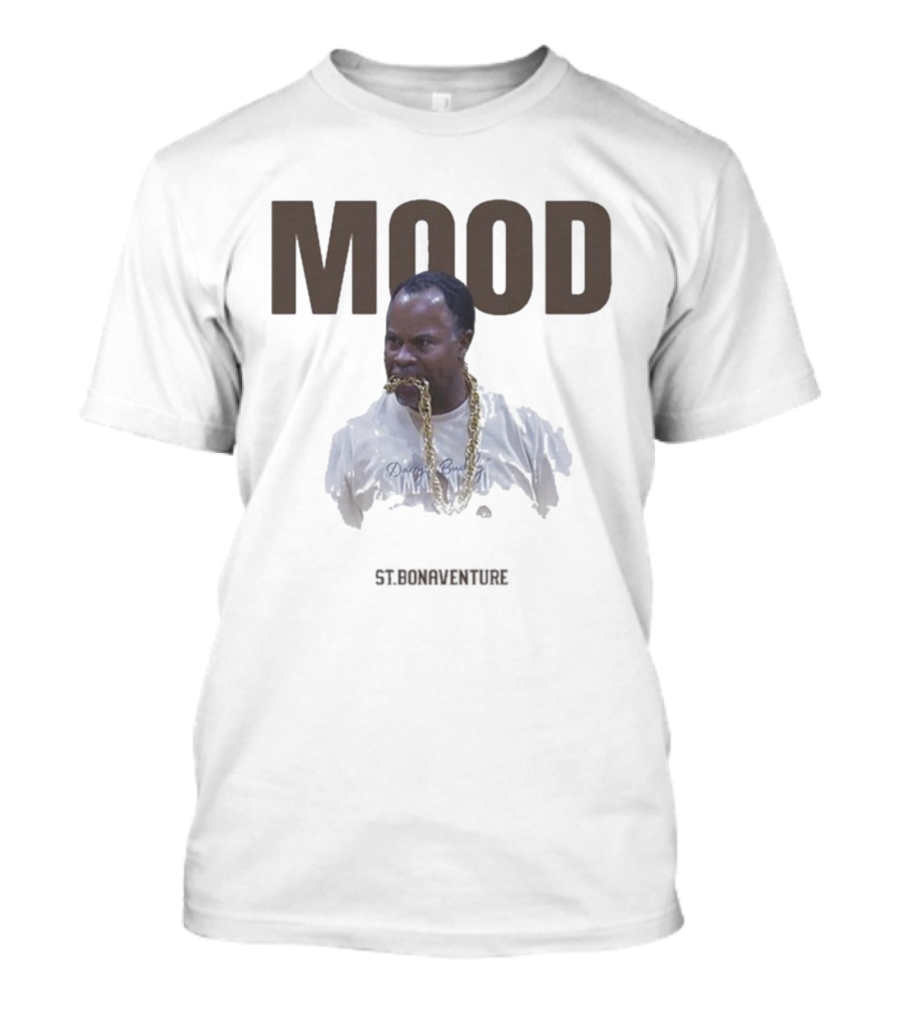Darryl Simmons Mood St Bonaventure Gold Chain T-Shirt