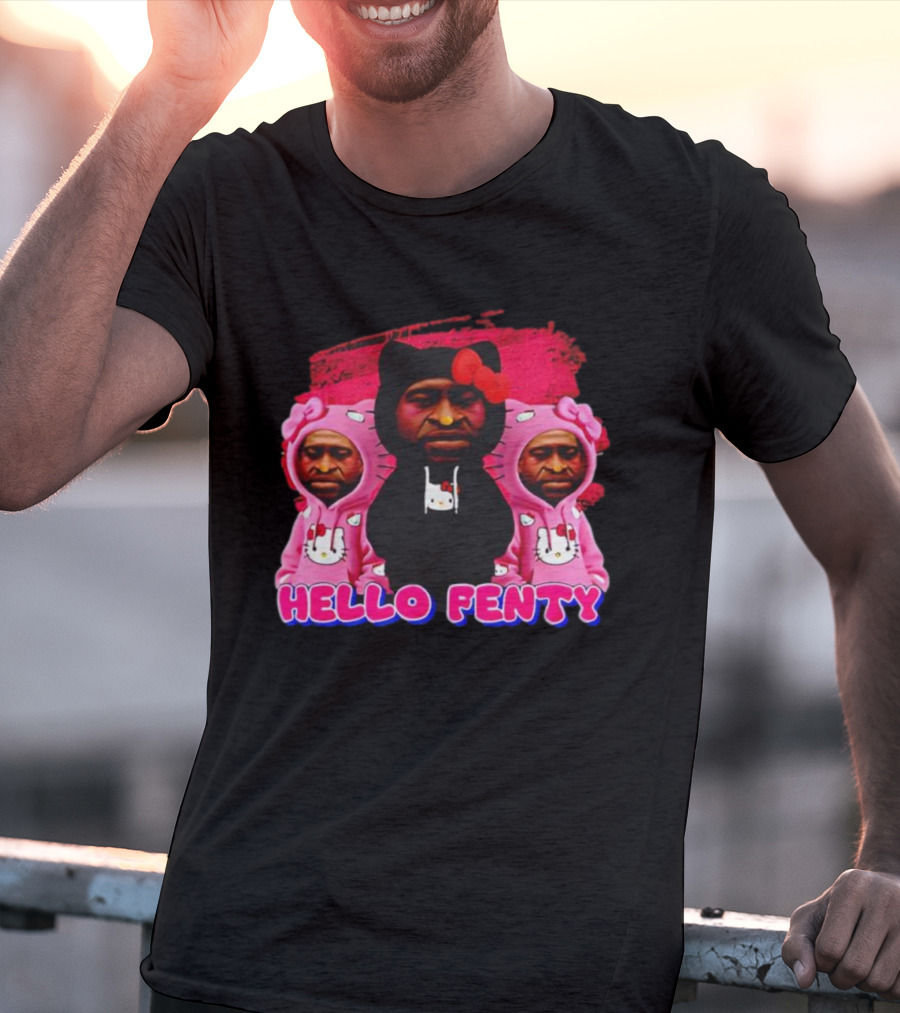 Hello Kitty Fenty Funny Graphic T-Shirt