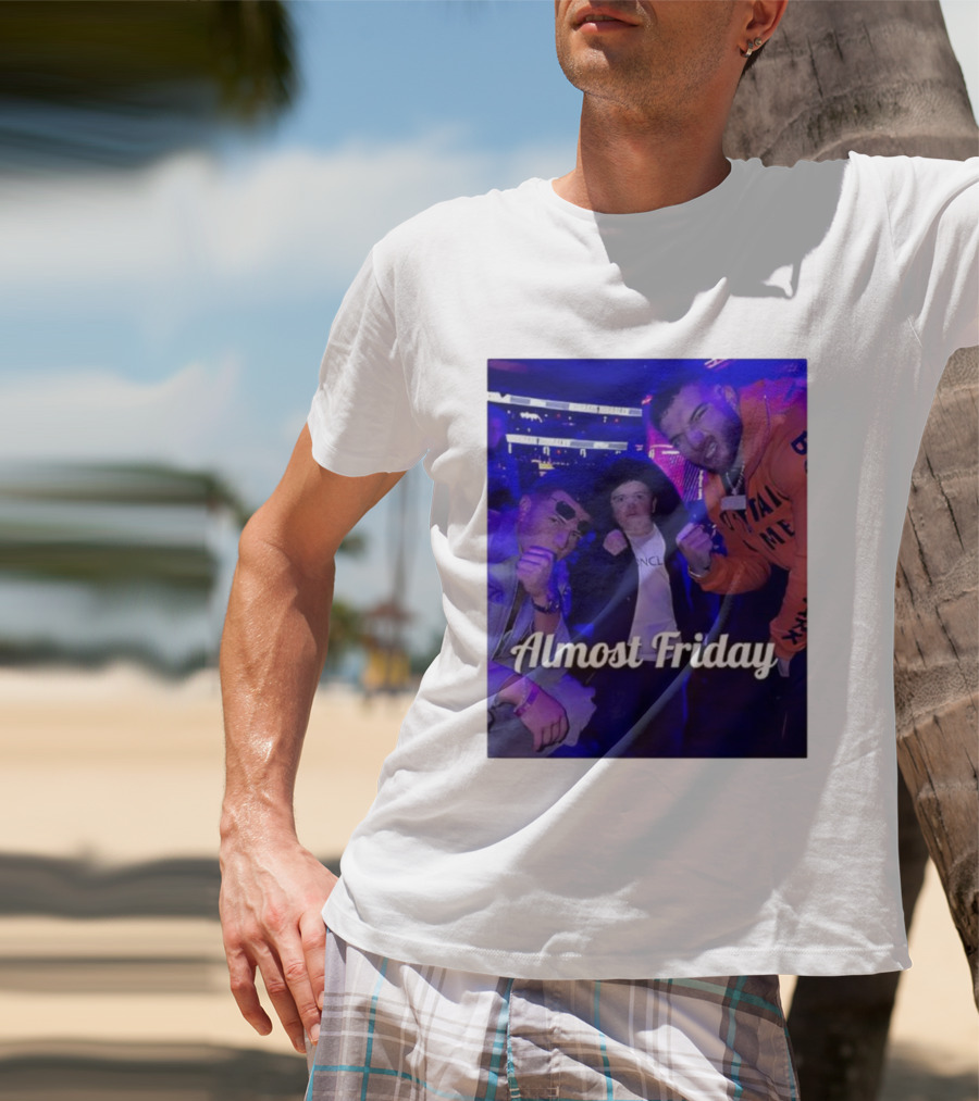 Almost Friday Hasbulla Pavia Skatt Night Out T-Shirt