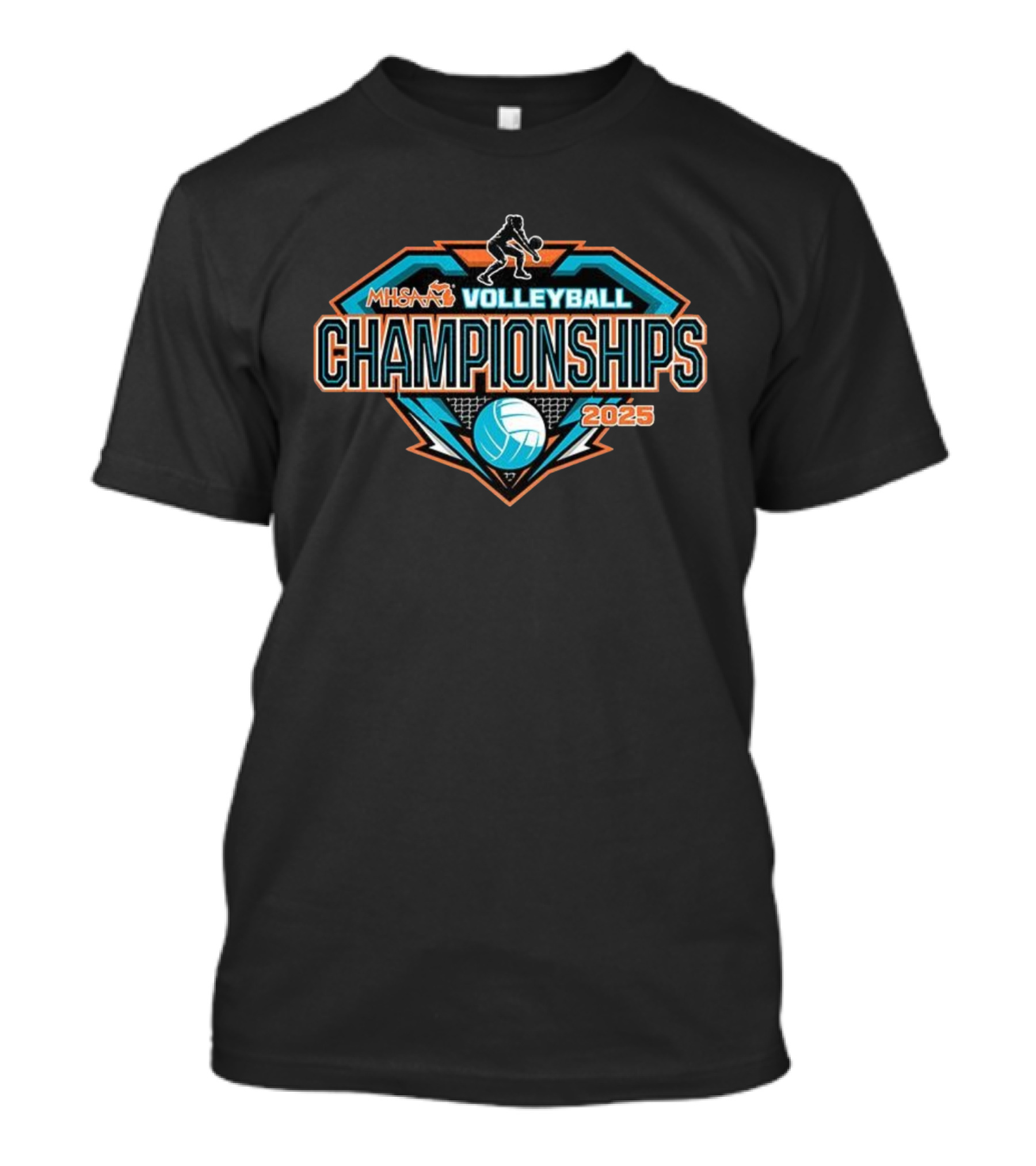 MHSAA 2025 Volleyball Championships T-Shirt
