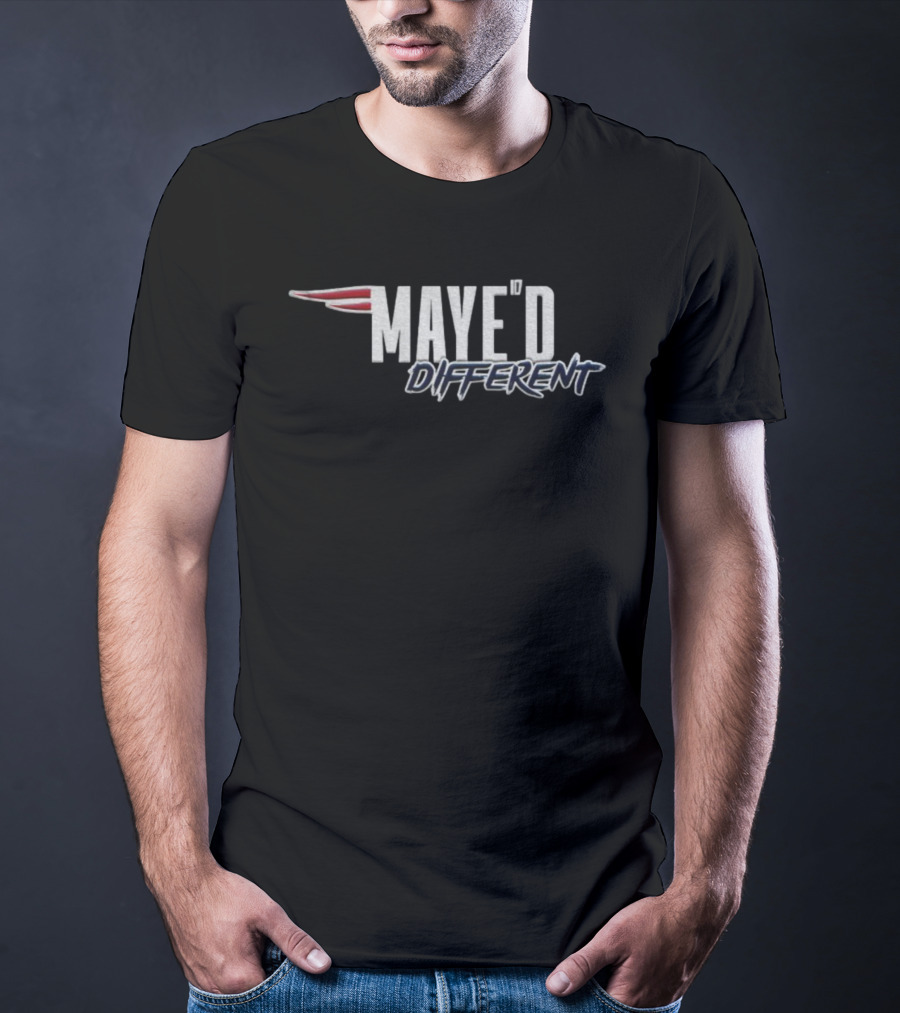 Maye'd Different Drake Maye New England Patriots NFL Football 2025 T-Shirt