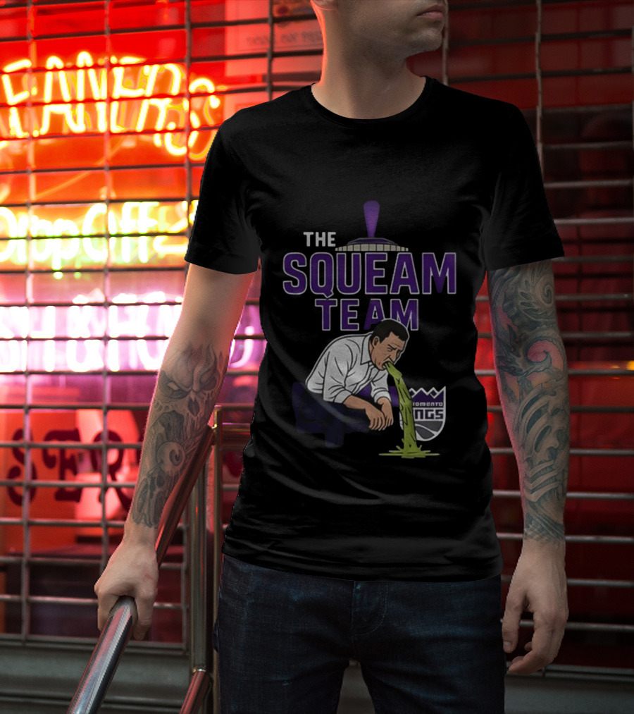 Sacramento Kings The Squeam Team Basketball 2025 T-Shirt