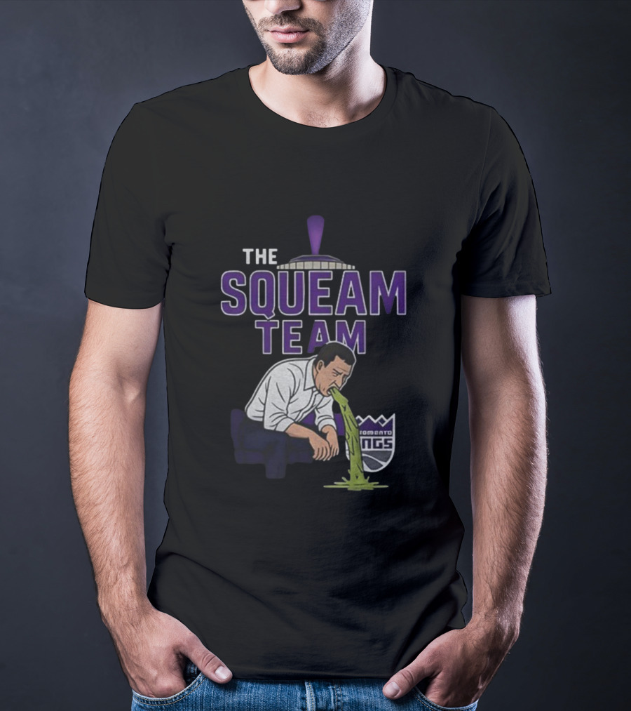 Sacramento Kings The Squeam Team Basketball 2025 T-Shirt