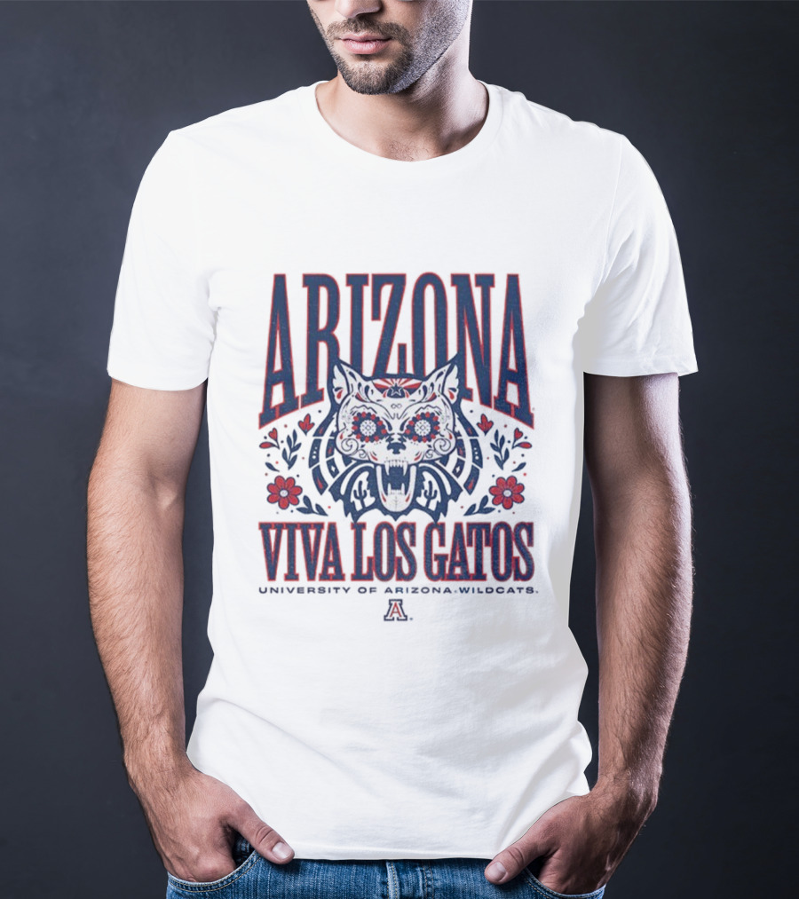 Arizona Wildcats Viva Los Gatos University Of Arizona Wildcats T-Shirt