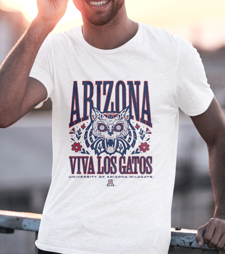 Arizona Wildcats Viva Los Gatos University Of Arizona Wildcats T-Shirt