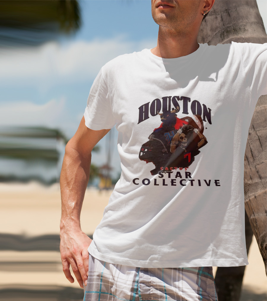 Houston Texans Cactus Star Collective NFL Matchup Theme T-Shirt