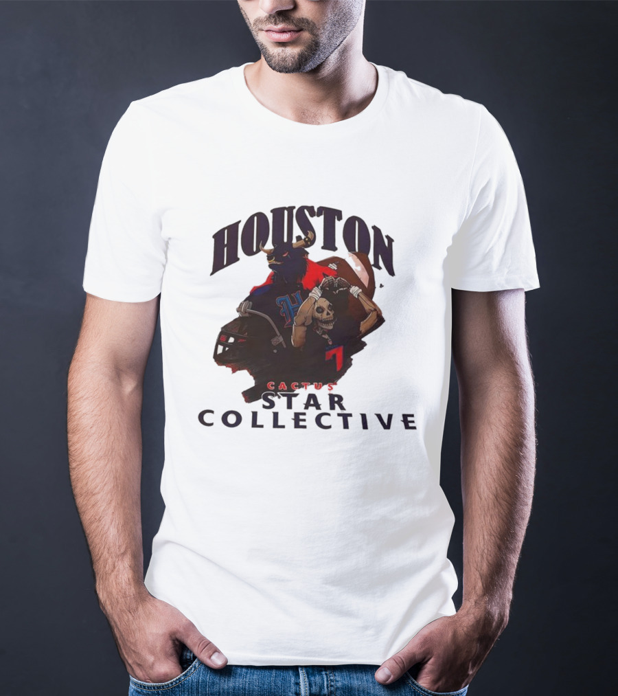 Houston Texans Cactus Star Collective NFL Matchup Theme T-Shirt