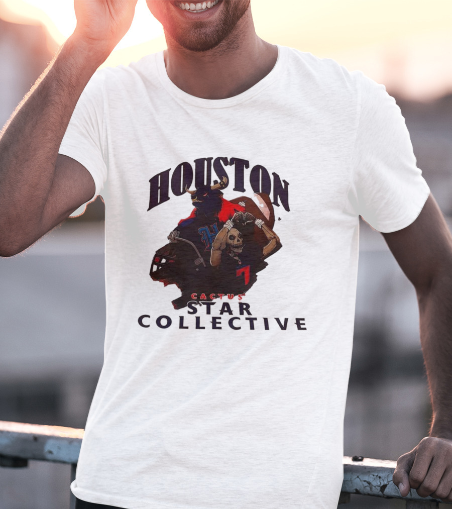 Houston Texans Cactus Star Collective NFL Matchup Theme T-Shirt