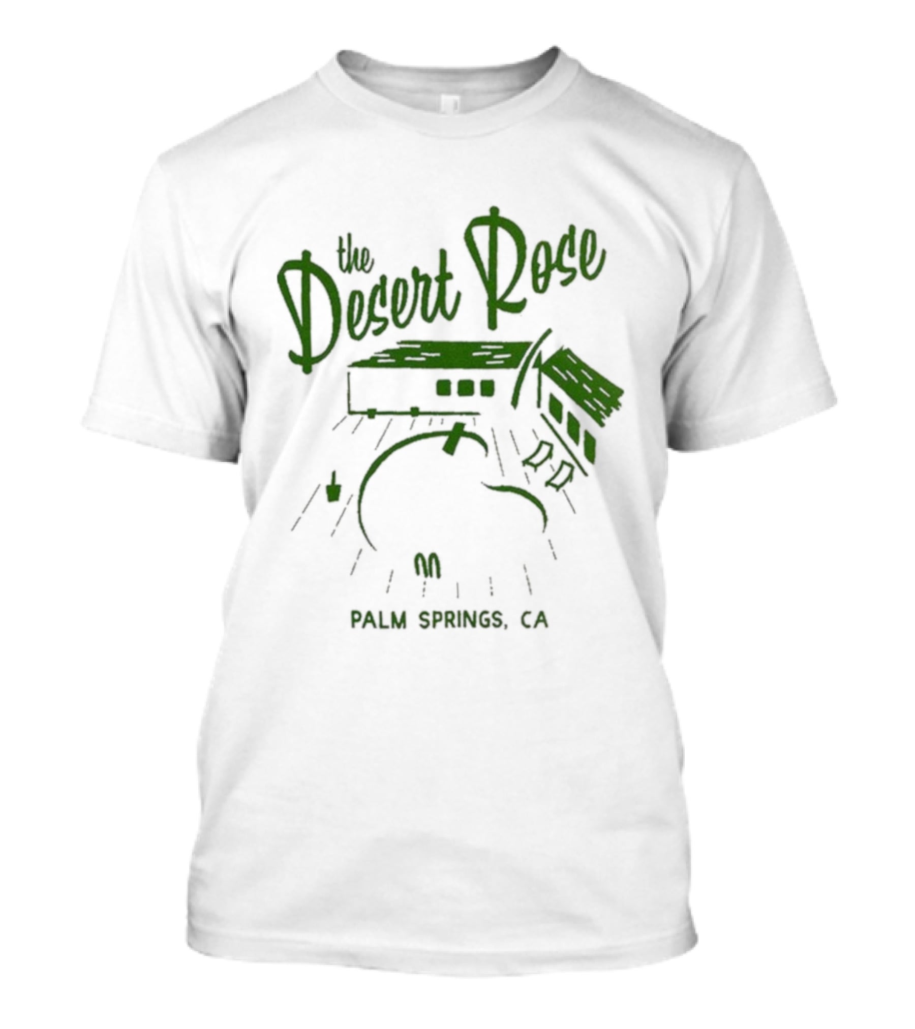 The Desert Rose Palm Springs CA T-Shirt