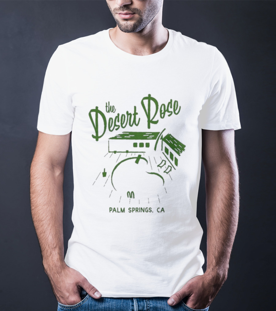 The Desert Rose Palm Springs CA T-Shirt