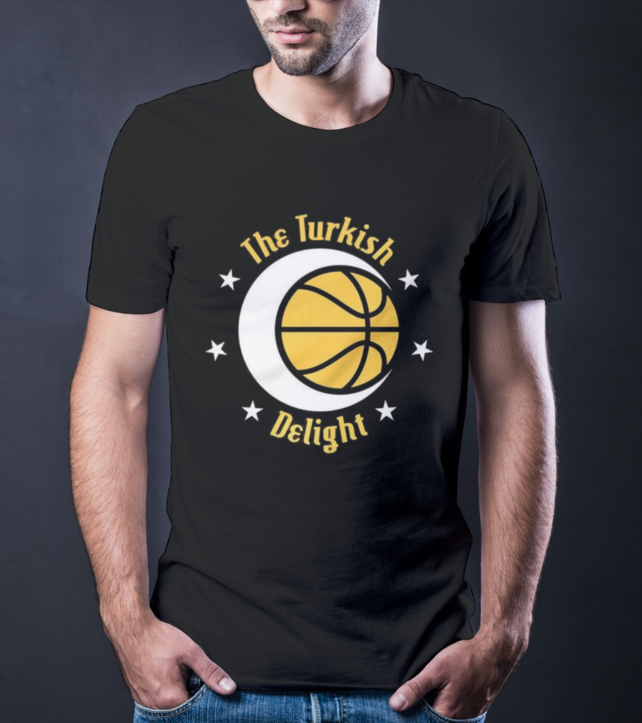 Houston Rockets The Turkish Delight Basketball Crescent Moon And Stars T-Shirt
