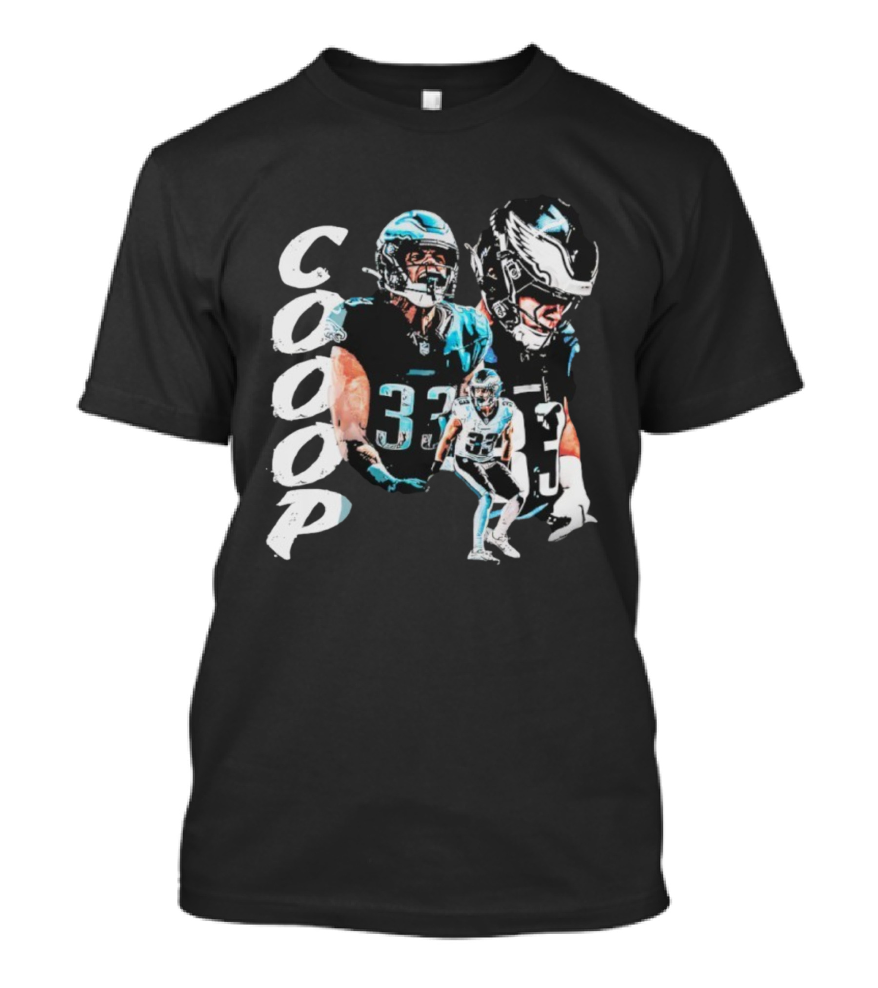 Philadelphia Eagles Coop 33 Football Player T-Shirt
