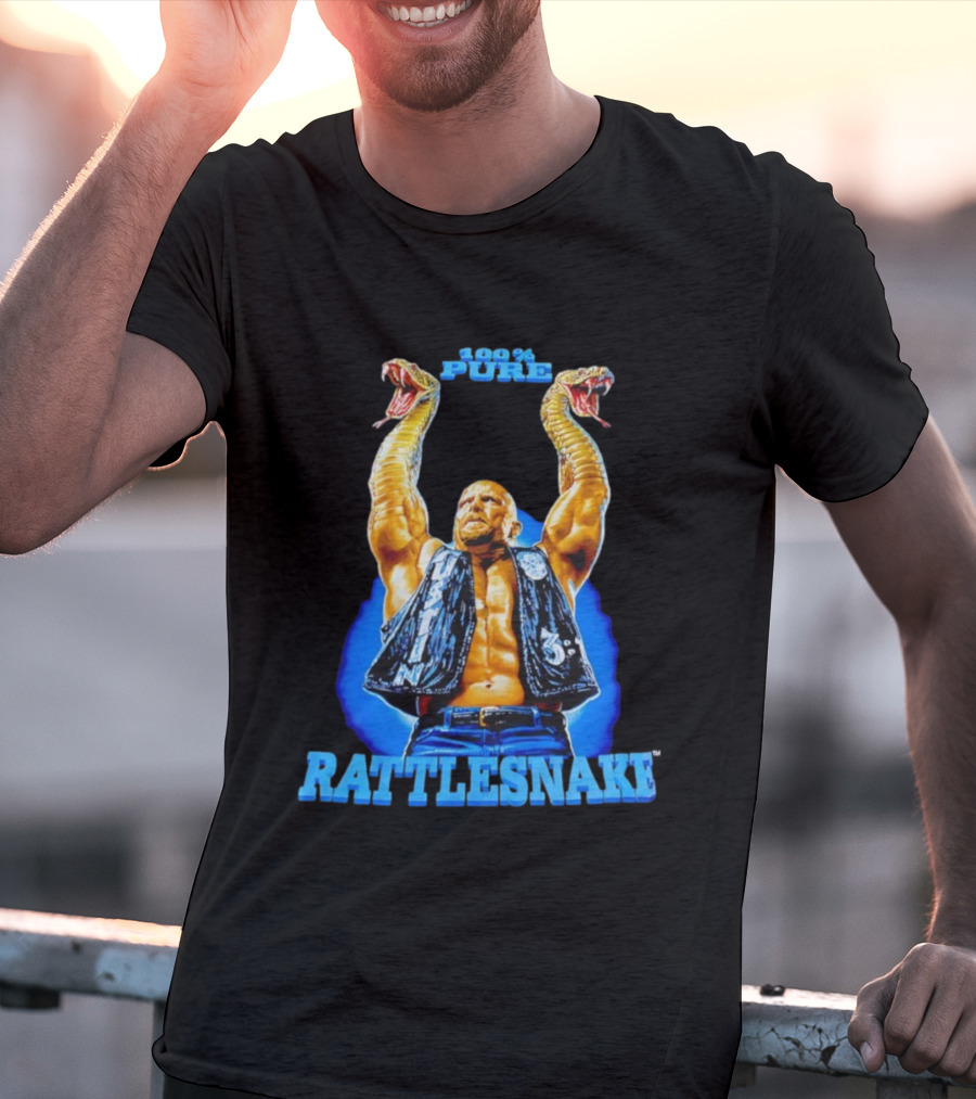 Stone Cold Steve Austin 100% Pure Rattlesnake T-Shirt