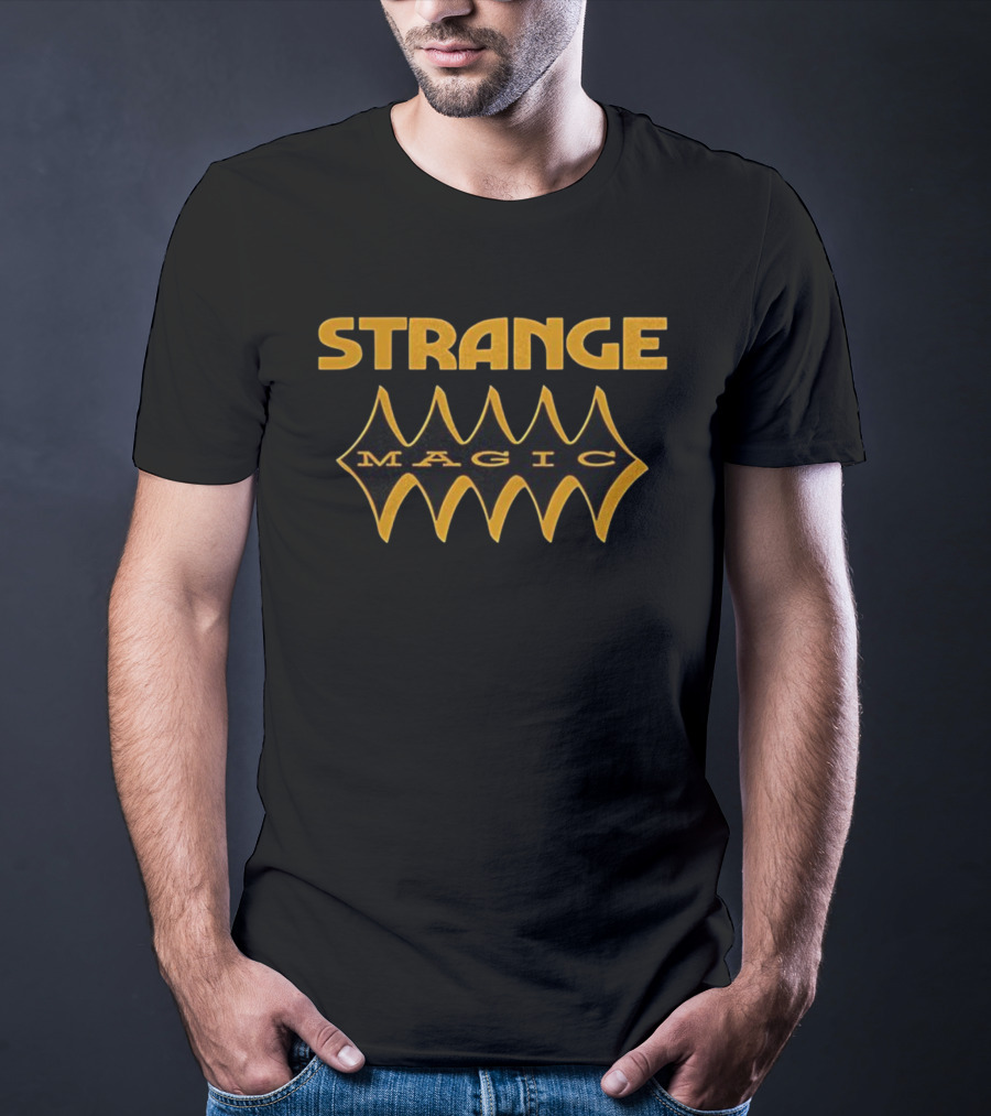 STRANGE MAGIC Bold Retro Style Text T-Shirt