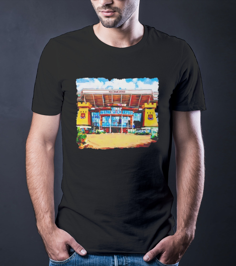 West Ham United Upton Park Stadium Iconic Heritage T-Shirt