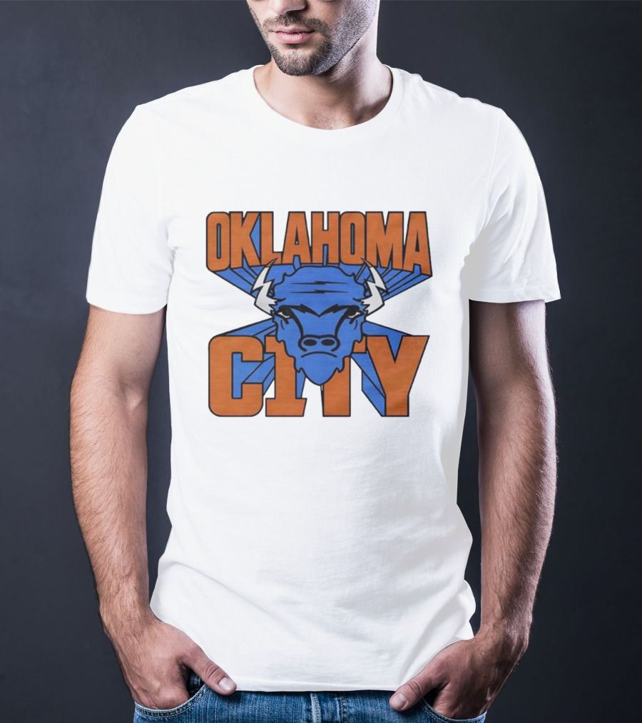 Oklahoma City Thunder Rumble The Bison Basketball Team T-Shirt
