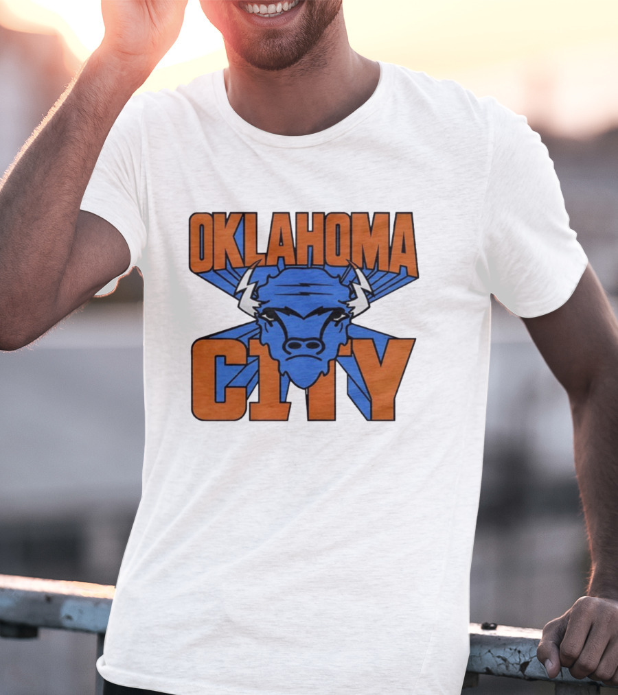 Oklahoma City Thunder Rumble The Bison Basketball Team T-Shirt