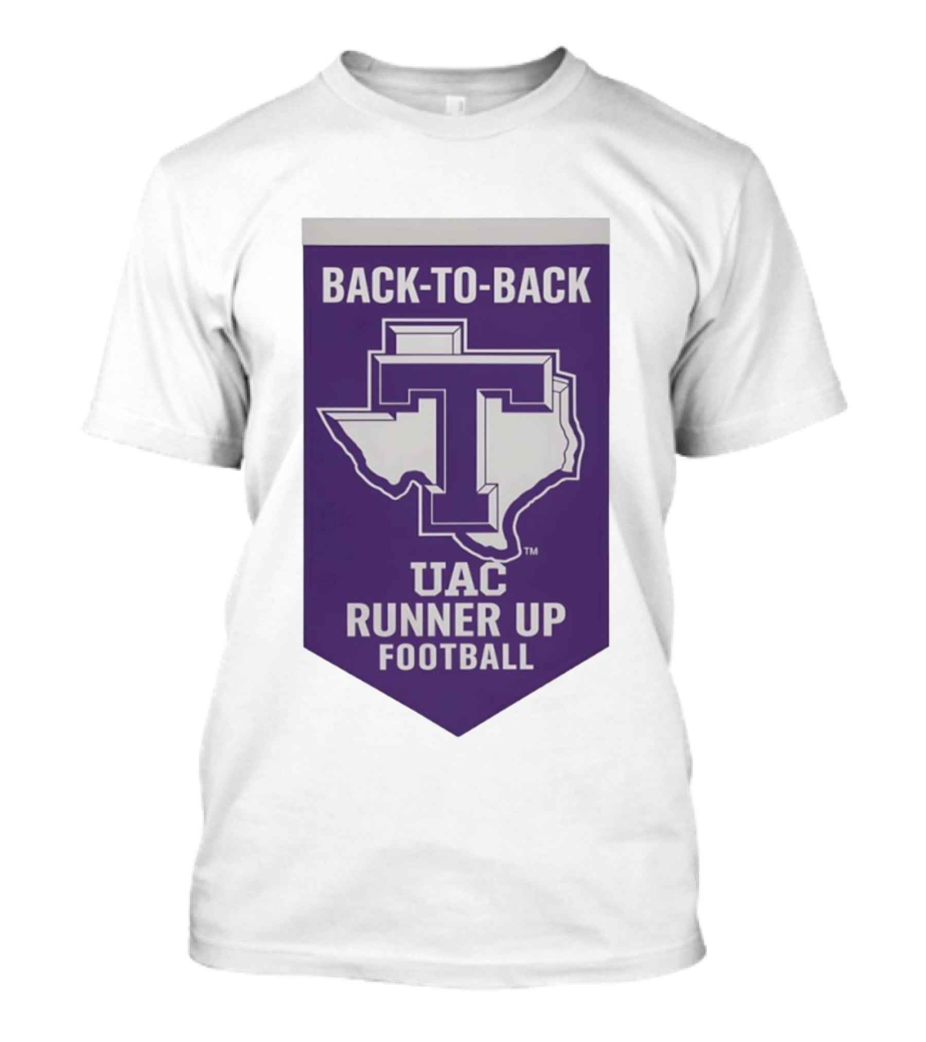 Back To Back UAC Runner Up Football Tarleton State Texans T-Shirt
