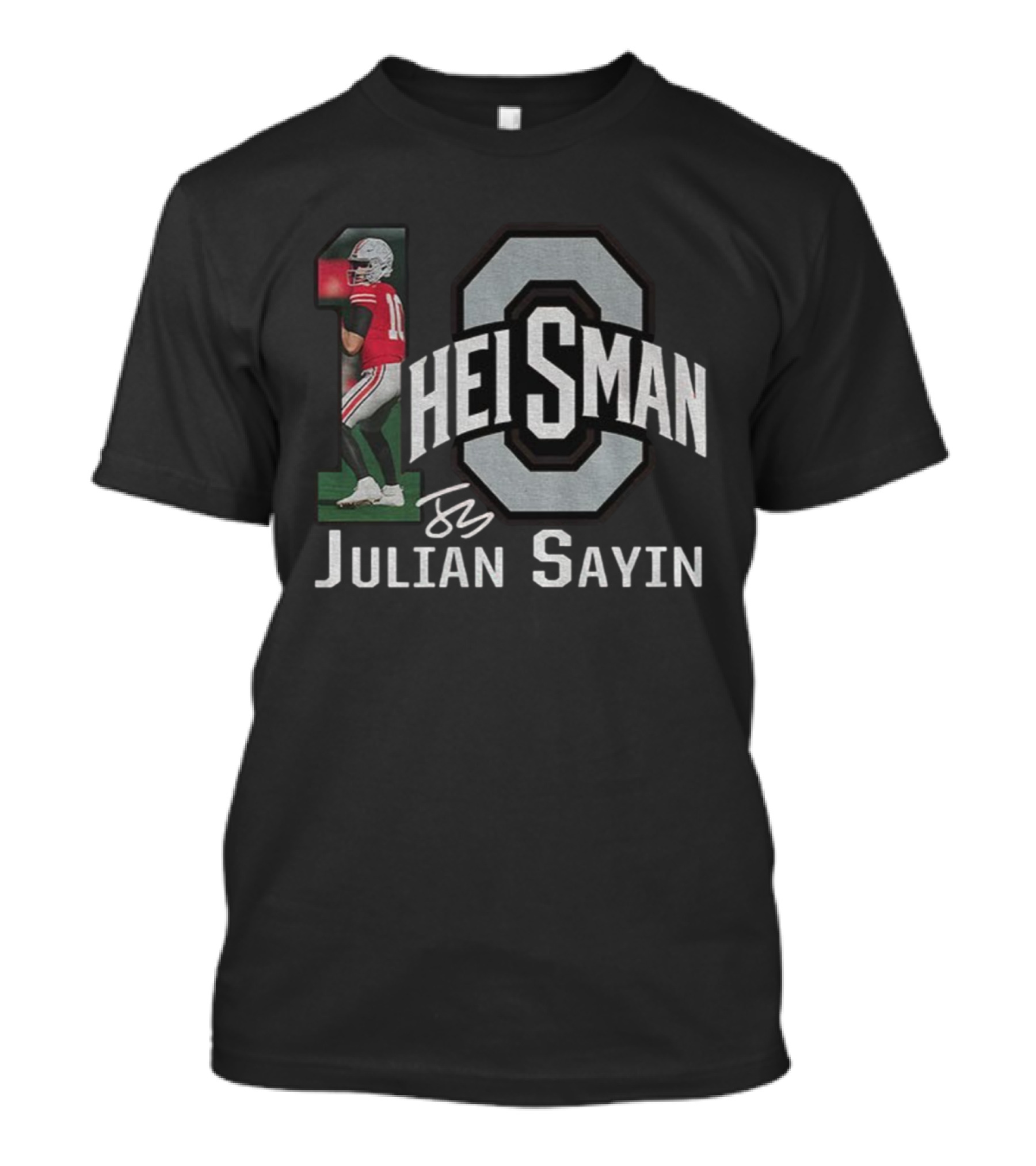 Ohio State Buckeyes Julian Sayin 2025 Heisman OSU Football Signature T-Shirt