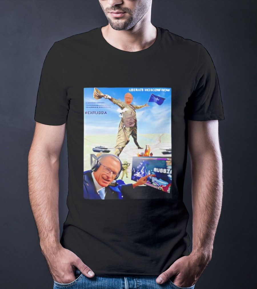 Liberate Moscow Now TFR Special Edition Odmudda Rubbzz T-Shirt